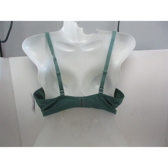 Auden Women's 12 2681 Underwire  Moss Green Bra Size 36D New!!!! - Picture 2 of 2